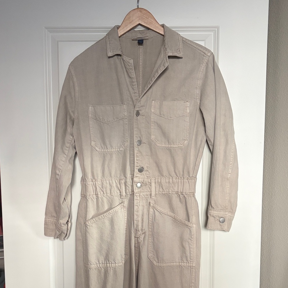Universal Thread Women’s Beige Utility Jumpsuit